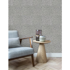 Essentia Mineral Texture Grey Wallpaper