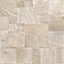 Essentia Wood Block Natural Wallpaper