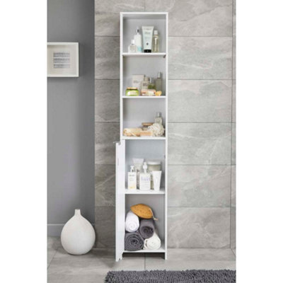 Retford White Console Bathroom Storage Cabinet – HouseandHomestyle