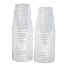 Essential Housewares Disposable Cup (Pack of 40) Clear (One Size)