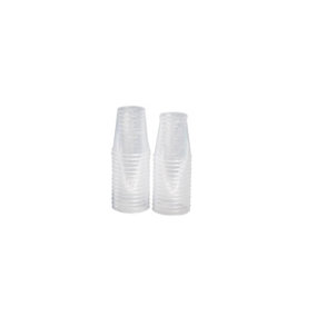 Essential Housewares Plastic Shot Gl (Pack of 30) Clear (One Size)