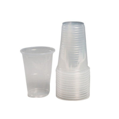 Essential Housewares Plastic Tumbler (Pack of 50) Clear (One Size)