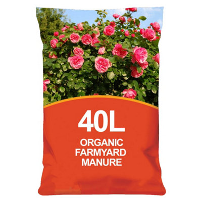 Essential Nutrients Organic Farmyard Manure - 40L