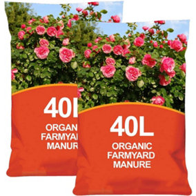 Essential Nutrients Organic Farmyard Manure - 80L