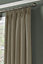 Essential Room Darkening Pencil Pleat Curtains Beige 117cm x 183cm