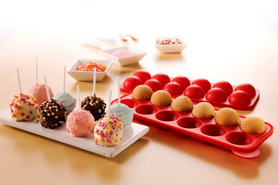 Essentials by Premier 12 Mould And 24 Sticks Cake Pop Mould DIY at B Q