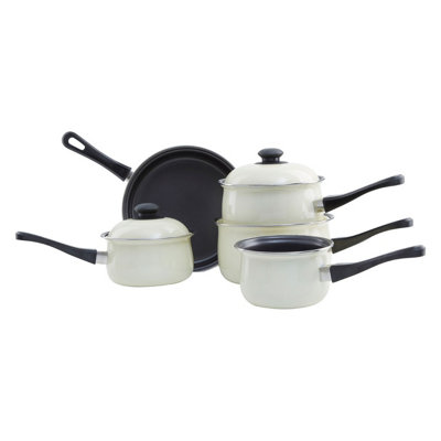 Essentials by Premier 5pc Cream Belly Pan Set