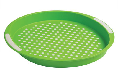 Essentials by Premier Anti Slip Round Serving Tray