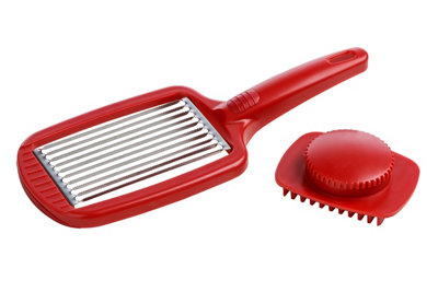 Essentials by Premier Balzano Tomato Slicer with Press