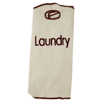 Essentials by Premier Beige Polyester Laundry Bag