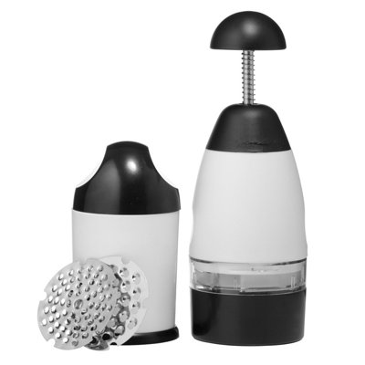 Essentials by Premier Black and White Grater-Chopper Set