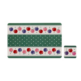 Essentials by Premier Candy Apple Placemats and Coasters