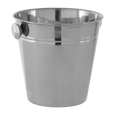 Essentials by Premier Dakota Stainless Steel Shiny Finish Ice Bucket