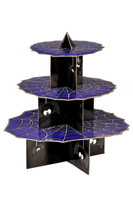 Essentials by Premier Incy Wincy 3 Tier Spider Cake Stand