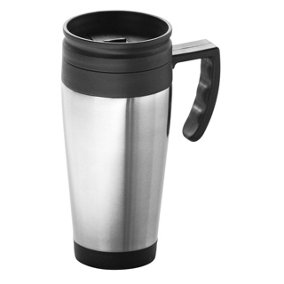 Essentials by Premier Mateo Stainless Steel 450ml Travel Mug