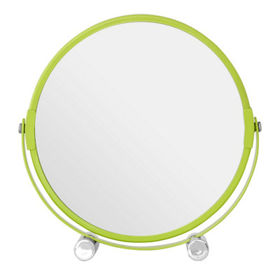 Essentials by Premier Mison Lime Green Shaving Mirror With Feet