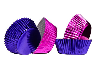 Essentials by Premier Purple And Fuchsia Cupcake Cases