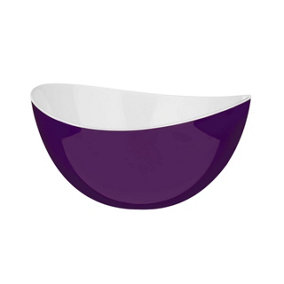 Essentials by Premier Purple And White Small Bowl