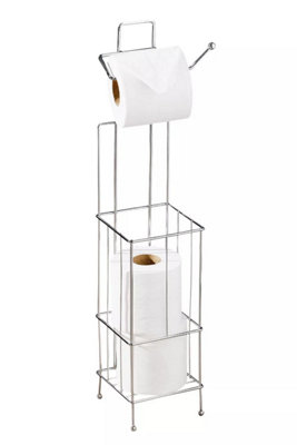 Essentials by Premier Toilet Roll Holder and Storer