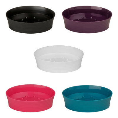 Essentials by Premier Turquoise Plastic Soap Dish