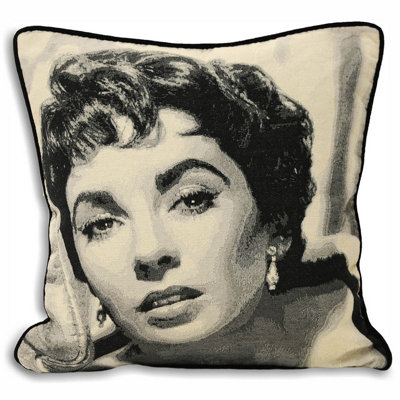 Essentials Elizabeth Taylor Piped Polyester Filled Cushion