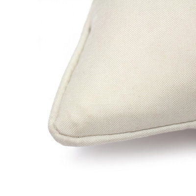 Essentials Twilight Textured Weave Piped Polyester Filled Cushion