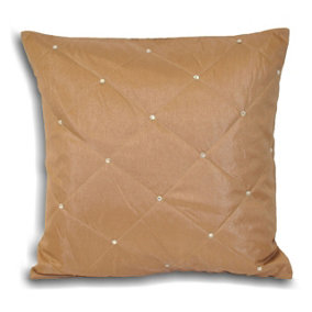 Essentials Vivaldi Embellished Quilted Cushion Cover