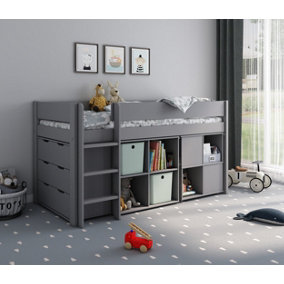 Estella Grey - Mid with Cube/Desk and Chest