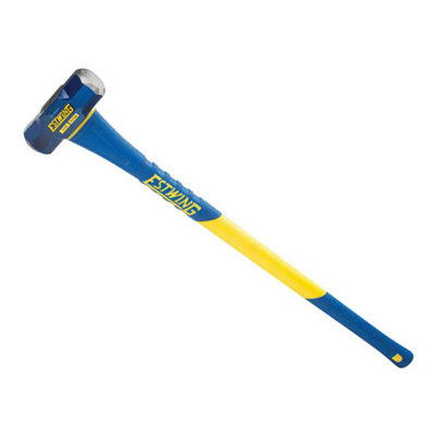 Marteau De Forge Estwing ESH-1436F – Manche En Fibre De Verre, 6,35 Kg, Costaud Et Fiable