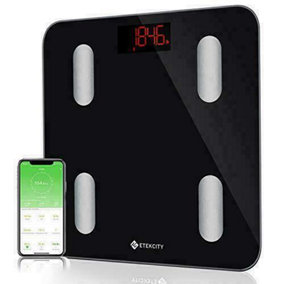 ETEKCITY - SMART FITNESS SCALE -BLUETOOTH COMPATIBLE - UNLIMITED USERS