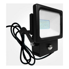 Eterna POLY20PIR Polycarbonate LED Floodlight Fitting with PIR Sensor - 20 Watt
