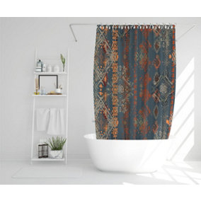 Ethnic boho distressed pattern (Shower Curtain) / Default Title