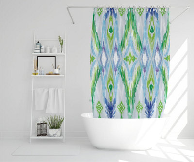 Ethnic style Modern (Shower Curtain) / Default Title Price Comparisons | Compare The Build