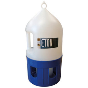 ETON Plastic Pigeon Drinker White/Blue (5 Litres)