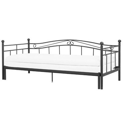 EU Single to King Size Daybed Black TULLE