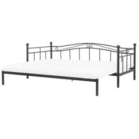 EU Single to Super King Size Daybed Black TULLE