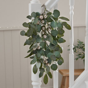 Eucalyptus Sparkle Christmas Decoration Swag