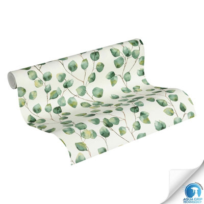 Eucalypyus Green Simply Spray Pre-Pasted 53cm x 1050cm