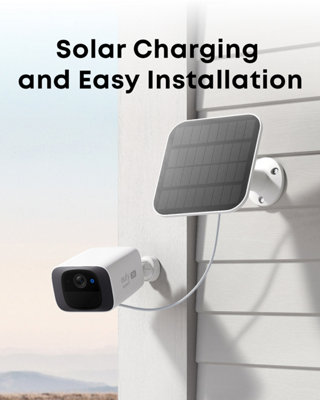 eufy SoloCam C210 2K Outdoor Security Camera with Solar Panel