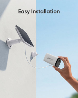 eufy SoloCam C210 2K Outdoor Security Camera with Solar Panel
