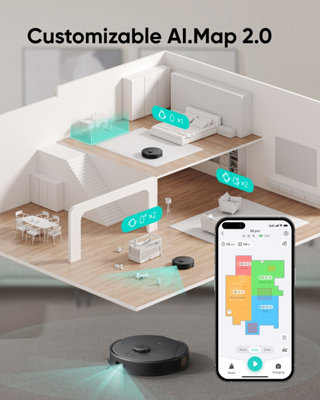 eufy X8 Pro Robot Vacuum with Self-Empty Station - T2276V11
