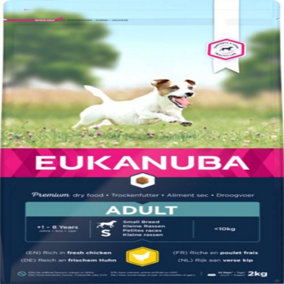 Eukanuba Active Adult Small Breed Chicken 2kg