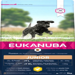 Eukanuba Developing Junior Large Breed Chicken 3kg