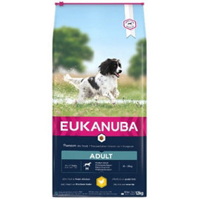 Eukanuba Dog Adult Medium Breed Chicken 12kg