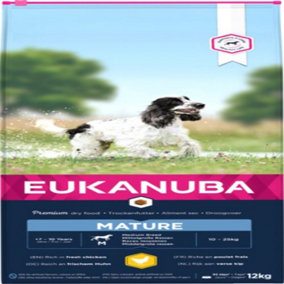 Eukanuba Thriving Mature Medium Breed Chicken 12kg