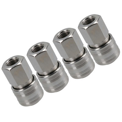 Euro Air Line Quick Release Hose Coupler Connector 1/4 BSP Female ...