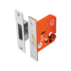 Euro Profile 78mm Deadlock, 1mm Intumescent Hardware Protection Included