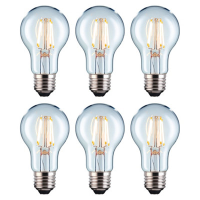 Crompton 4.5W LED Red GLS Bulb – E27 Edison Screw, 240V, Very Bright & Colored
