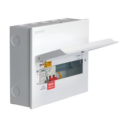 Europa Sentinel 14 way 100A Main Switch with Type 2 Surge Protection ...