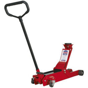 European Style Trolley Jack - 3 Tonne Capacity - 570mm Max Height - Low Entry